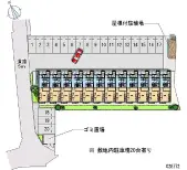 ★手数料０円★大野城市上大利４丁目　月極駐車場（LP）